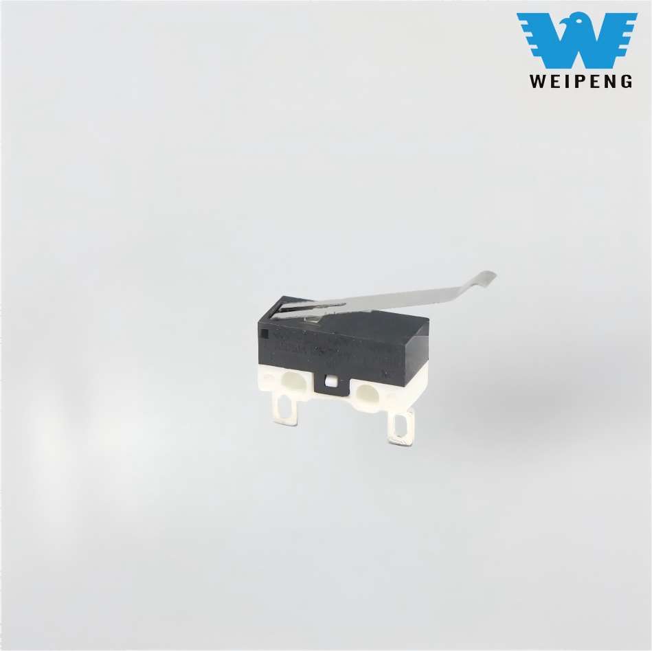 1A/3A 2-Pin Bent Handle Coffee Machine Micro Switch