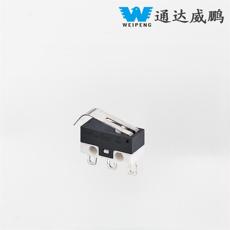 1A/3A 3-Pin High-Temperature Resistant Mouse Micro Switch na may Mahabang Buhay