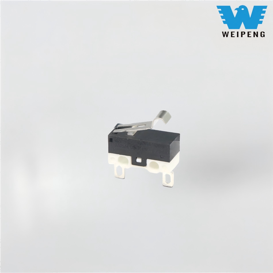 1A/3A Manufacturer Supplies 2-Pin Bent Handle Sweeper Micro Switch