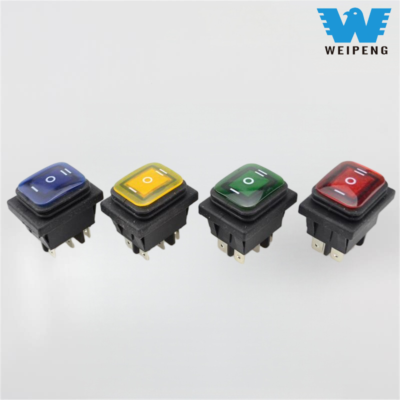 Paano Gumagana ang isang 6-Pin Rocker Switch?