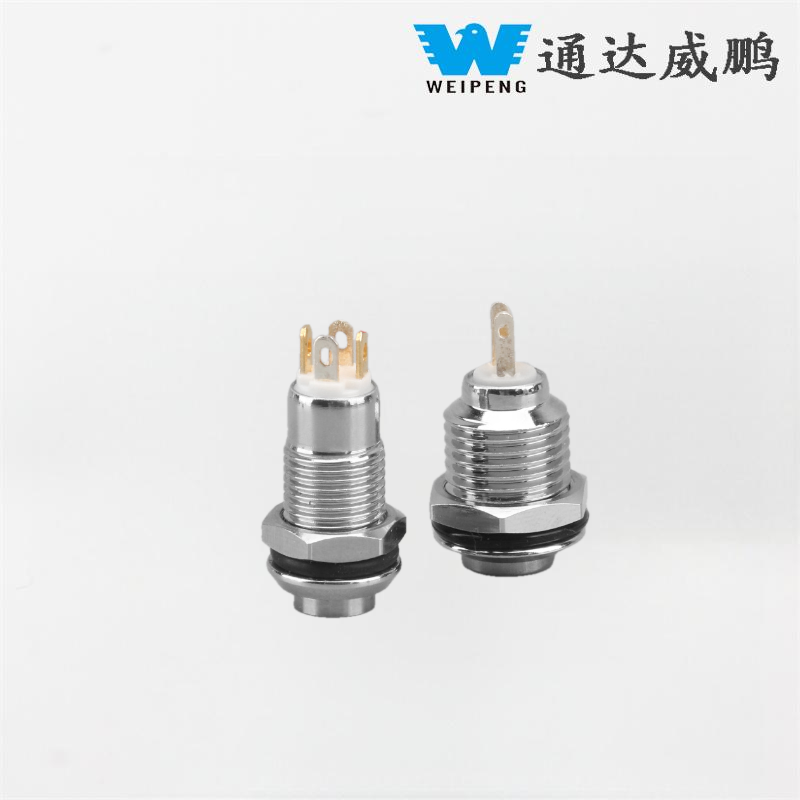 8mm/10mm Maliit na Metal Push Button Switch