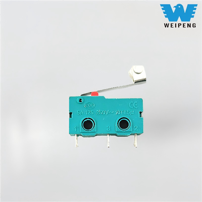 Makipag-ugnay sa Button 5A/125V 250V Straight Handle Three-Pin Travel Limit Micro Switch