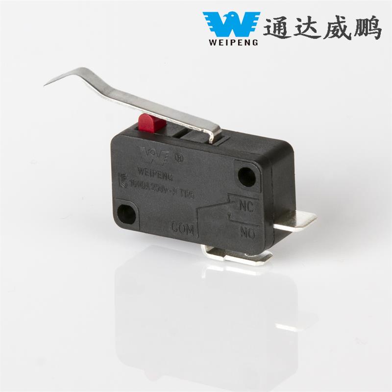 Karaniwang Nagbubukas ang Double-Pins 16A High Current Certified Limit Travel Switch