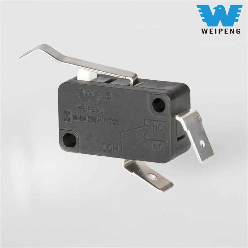 Double-Terminal Silver Contact Normally Closed Limit Micro Switch