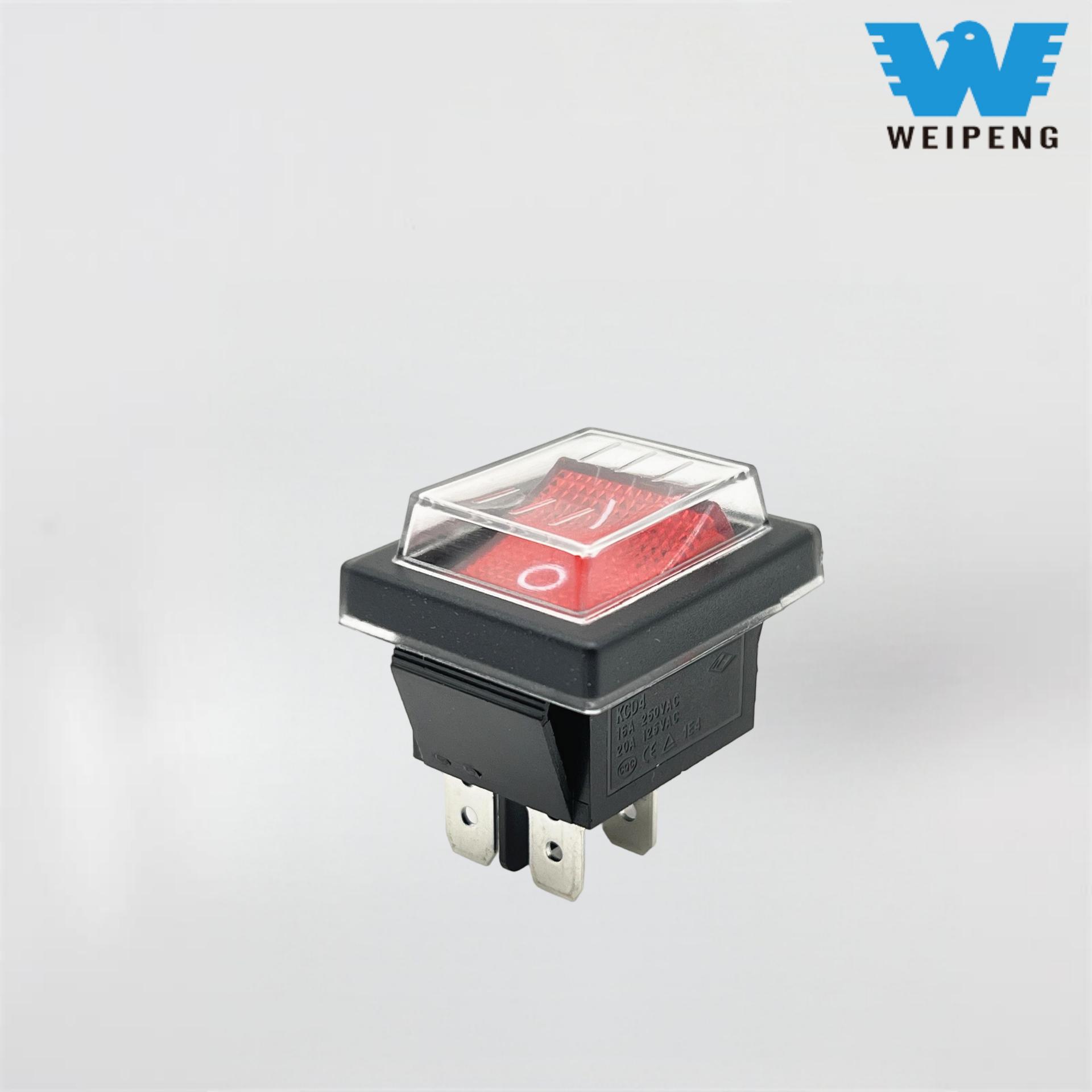 Kcd4 Boat-Shaped Switch para sa Dough Mixer