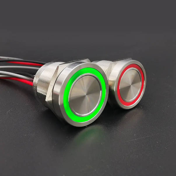 Pinapanatili ang Touch Switch Metal Waterproof Piezo Switch