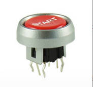 Push Button Switch na May Cap