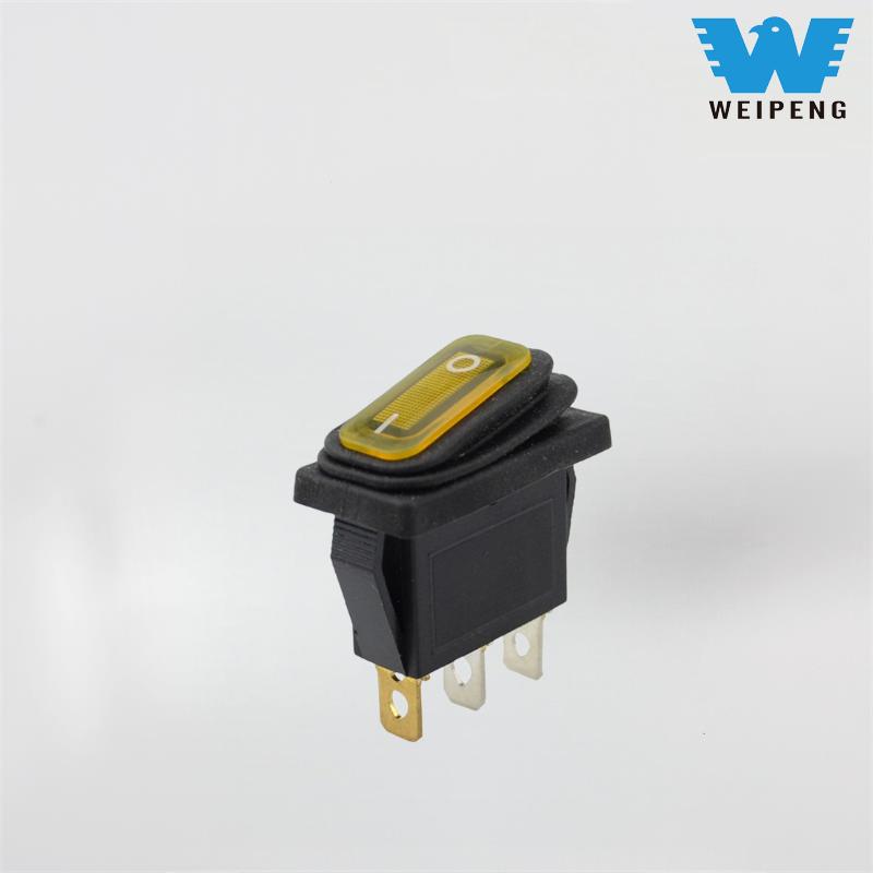 Rocker Power Switch 2/3/4/6-Pins 2-Position