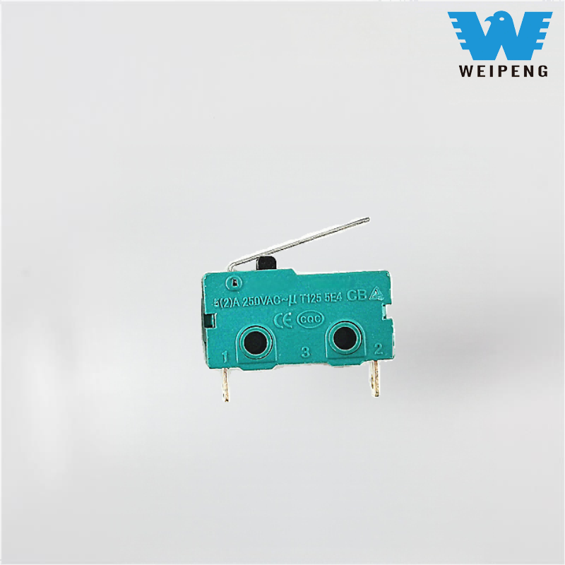 Roller type two-prong/three-prong 5A micro switch