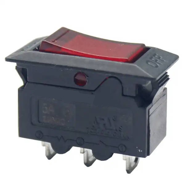 Thermal Overload Protector Switch Electronic Rocker Switch