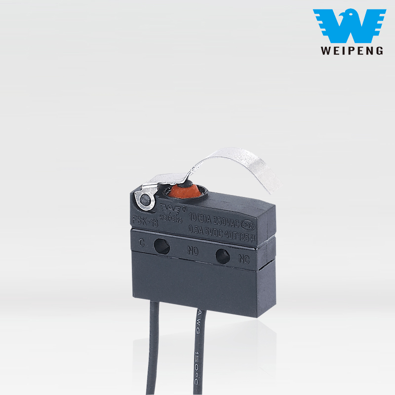 Waterproof Micro Switch Sensitive 2 Wire na May Roll Lever