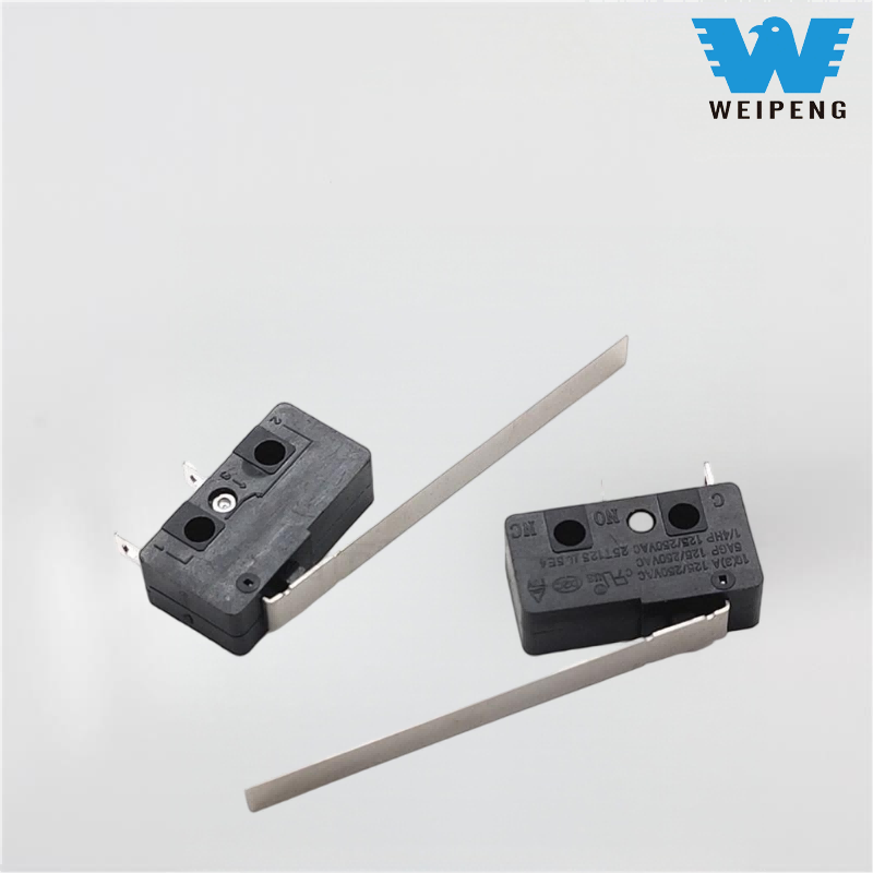 Switch ng Limitasyon ng Paglalakbay na may baluktot na pingga/ hawakan/ tanso roller