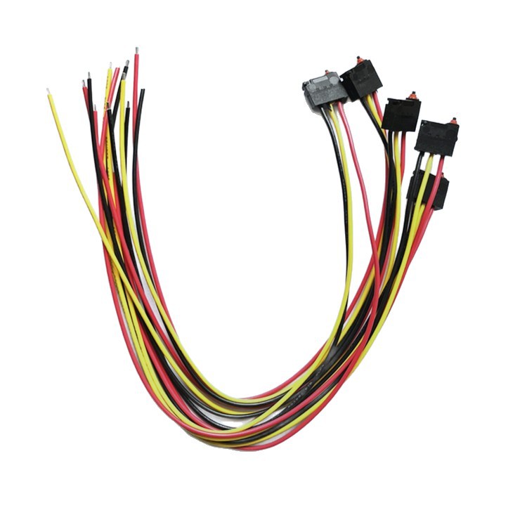 Ang hindi tinatagusan ng tubig micro switch para sa three-prong wired charging gun