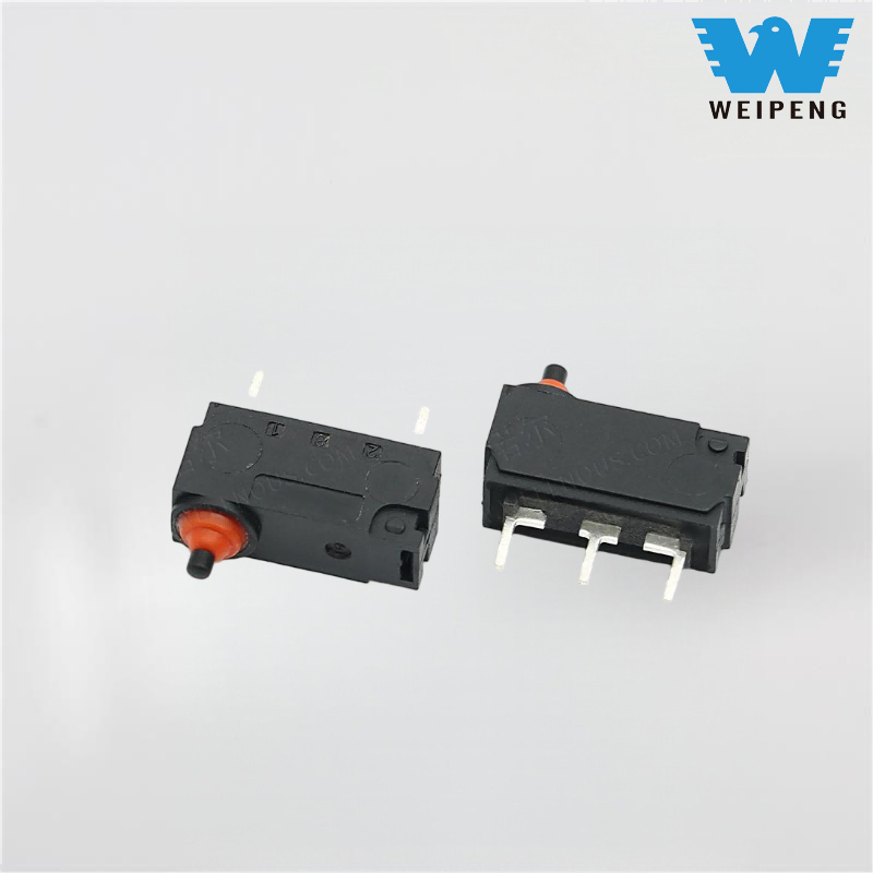 Ang hindi tinatagusan ng tubig micro switch na may self-reset at deteksyon sa paglalakbay ng mouse