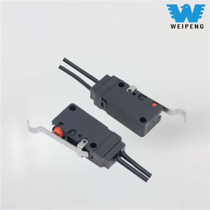 Weipeng curved push rod waterproof travel limit switch switch